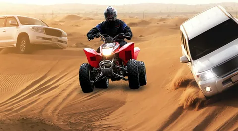 Red Dunes Evening Desert Safari With Quad Biking